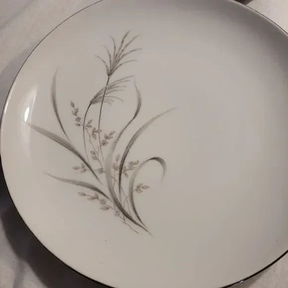 VTG Castlecourt Fine China Japan Wheat Spray 4 SaladBread Plates 7 3/4" - Picture 5 of 7